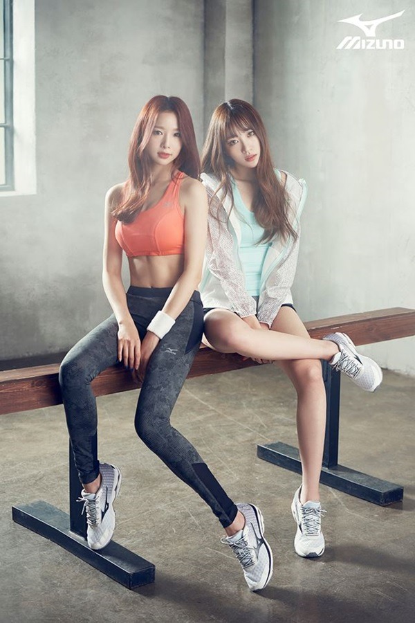poppyent:  [EXID] Sports, Mizuno and Lines