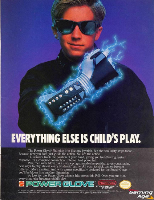 The Nintendo Power Glove,One of the most interesting accessories to the Nintendo Entertainment Syste