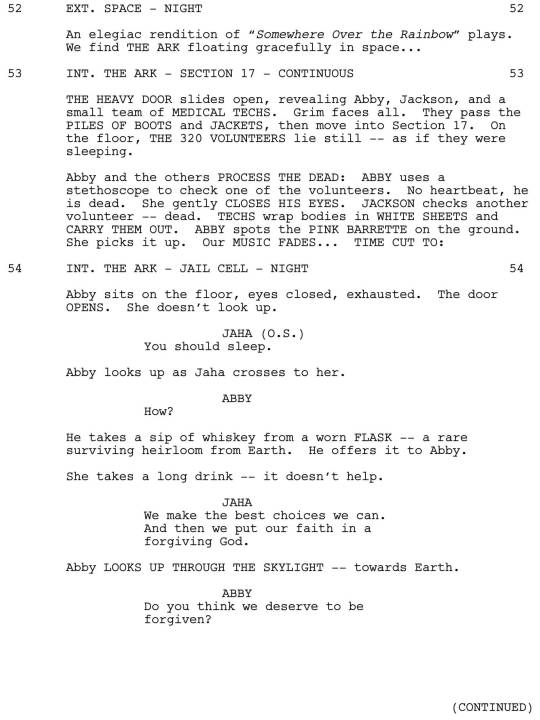 Grab the tissues for the final scene of the night. We hope you’ve enjoyed the excerpts from “Twilight’s Last Gleaming”, written by Bruce Miller. We’ll see you next week, Wonkru!