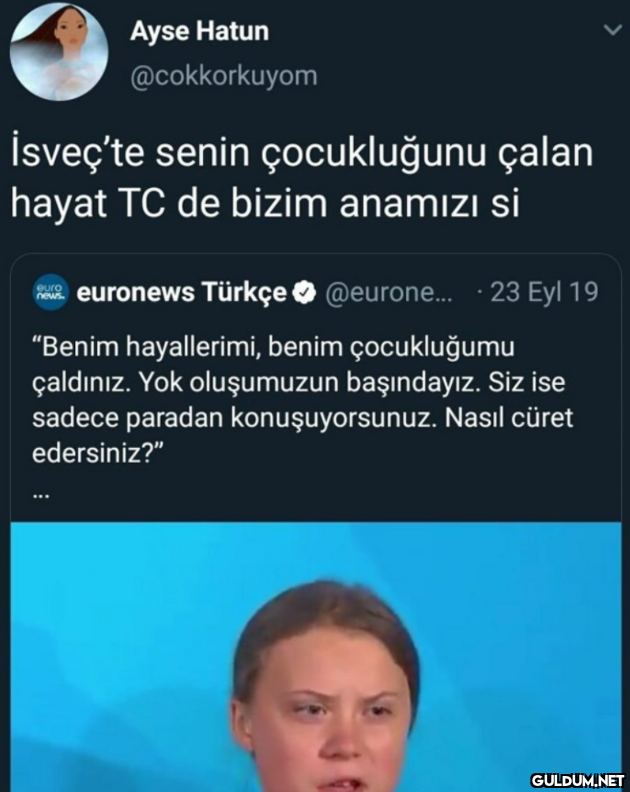 İsveç'te senin çocukluğunu...