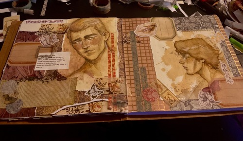 Jayvik Sketches/ Scrapbooking I Did Today 🥹
