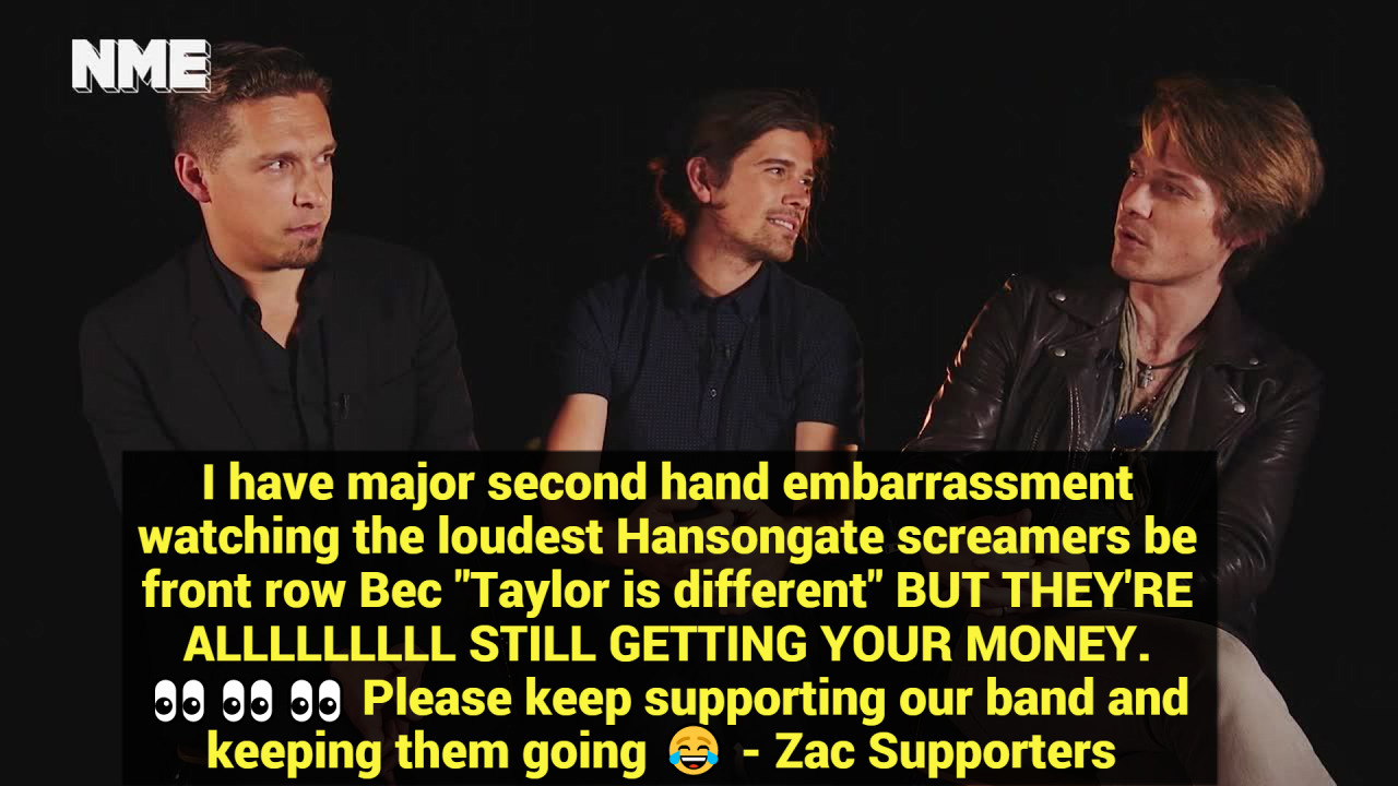 Taylor Hanson on Hanson's success: 'Girls would bribe security and be in  our hotel rooms