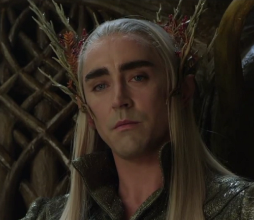 I love Thranduil’s “not amused” face!