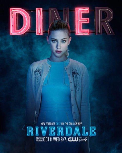 betty-and-jughead:Riverdale Cast Season 2 Promotional Posters ~ Premiere episode starts in 30 minu