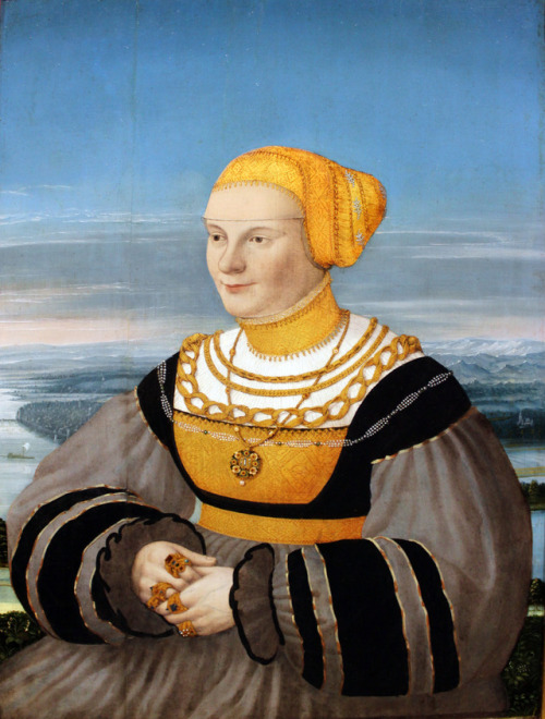 Anna von Holzhausen por Creuznach Bildnis, 1535.