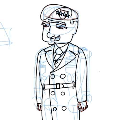 Another WIP. Not sure if the ASU Coat is worn under the Overcoat or not. Anybody know?