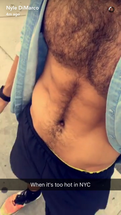 nyledimarcofans:  When anywhere honey, not just NYC you don’t need your shirt buttoned 