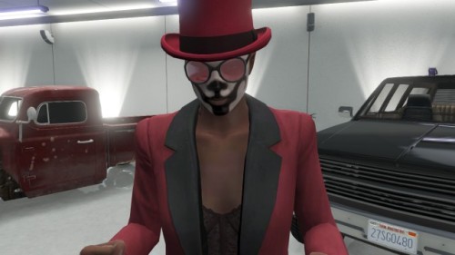 Just some pics of my character in GTA Online. Guy beside mine is a friend. (Social Club wont let me 