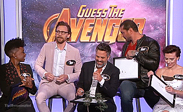 ‘This Avenger learned to play the spoons in a bar, and has become proficient at spoon playing.’