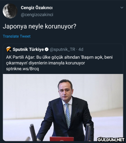 Cengiz Özakıncı...