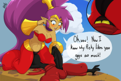 Nsfani21: In The Aftermath Of Yet Another Failed Attack On Scuttle Town, Shantae