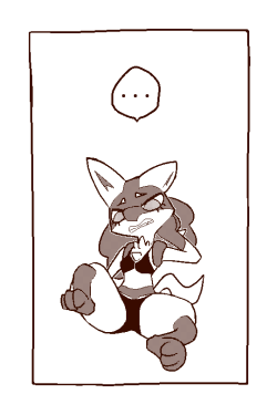 opashoo: Continuing on the theme of “a pokemon’s furbait status is determined by how easily they can wear human underwear”. This practice is discouraged but not banned in most Pokemon contest halls. c: