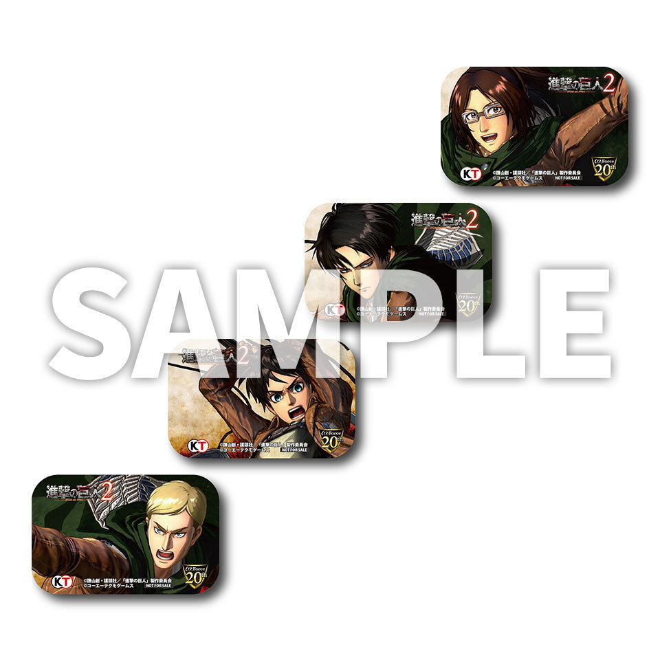 snkmerchandise:  News: KOEI TECMO Shingeki no Kyojin 2 Video Game (2018) - First