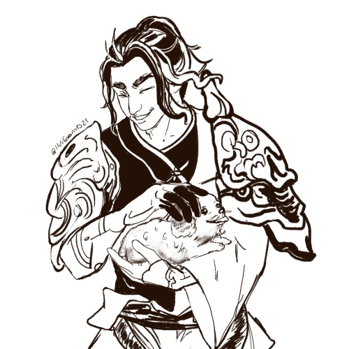 Hey, If It's Not A Bother, I'd Like To Request A Lineart/sketch (so No Color, Just Black And White) Drawing