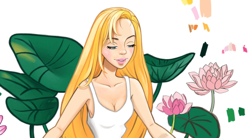 floatysam: a little sneak preview of another WIP from my #flowerfairyseries. I’m really excite