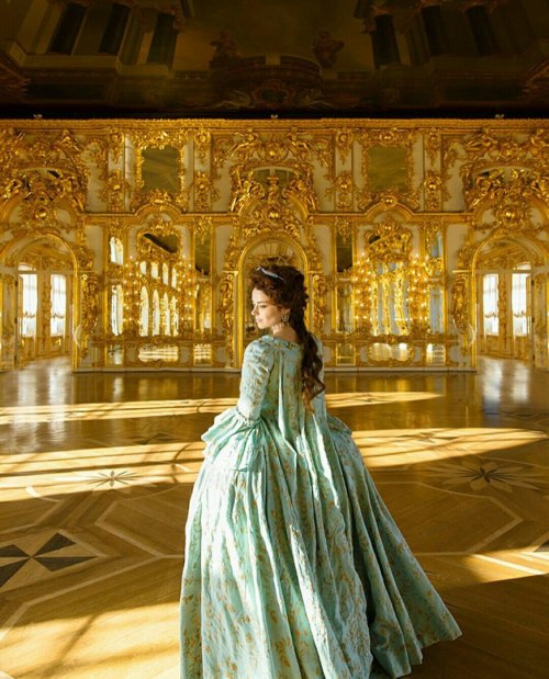 Marina Aleksandrova as Catherine the Great - promotional photoshoot for the “Ekaterina” 