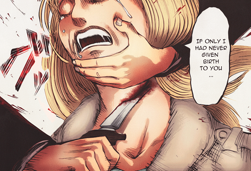 makinamis:  “Those were the last words Mother said to me.”       