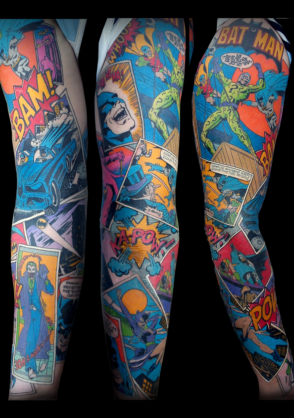 Batman tattoo by Ben Kaye  Post 25629  Batman tattoo Khan tattoo Batman