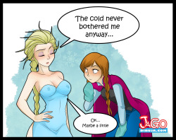 peterpayne:The cold never bothered her anyway.