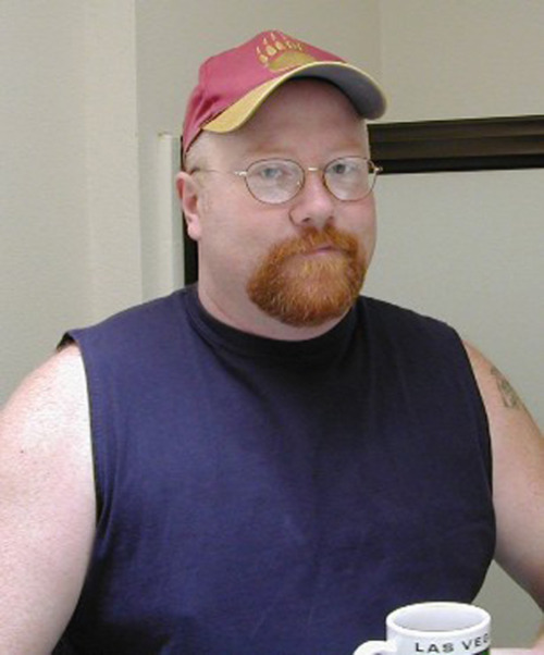 thebigbearcave:  O my! hot red fuzzy stuff