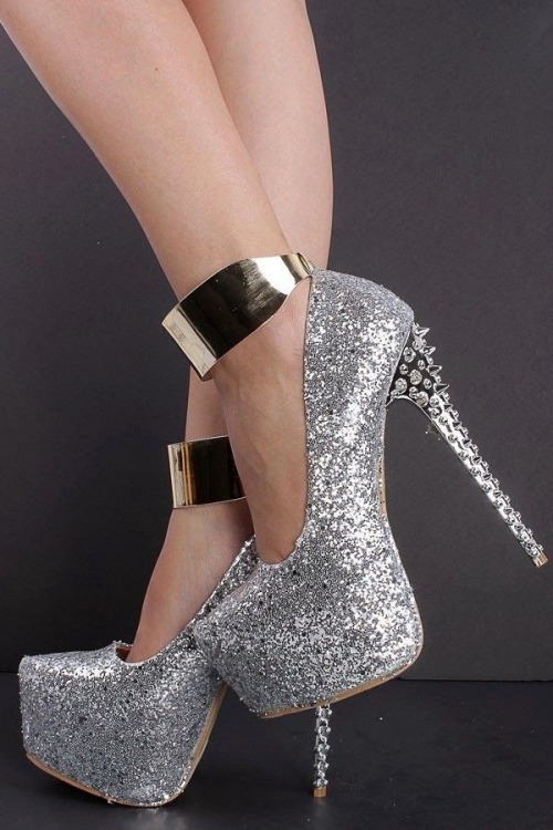 high heel pumps