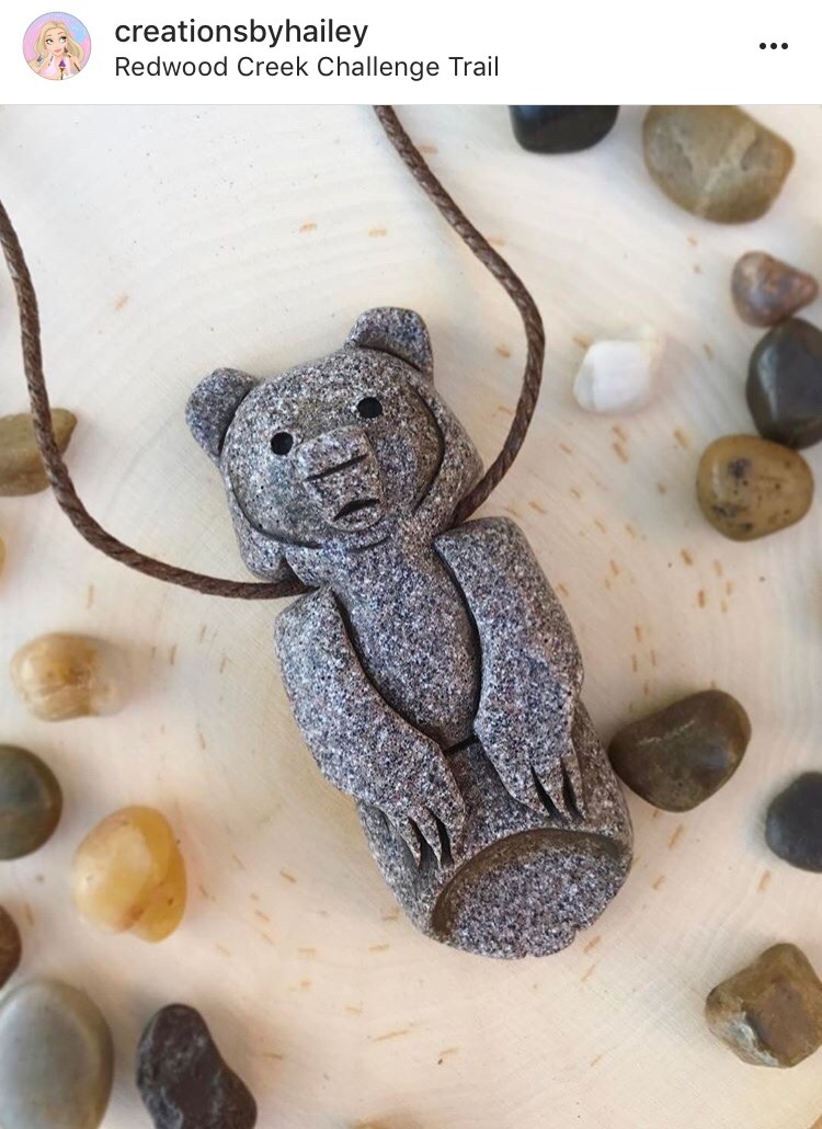 Bear Totem Necklace, Hand Carved, Choice of Stain Color, Choice of Size new  Size Options - Etsy | Bear totem, Simple wood carving, Wood carving patterns