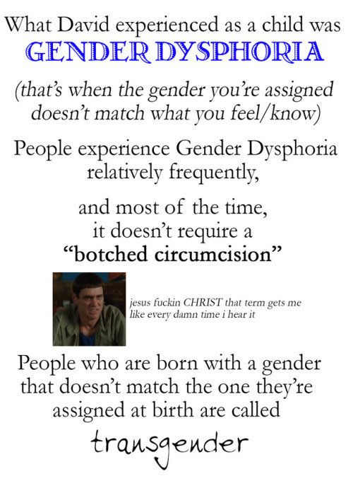 theropegeek: Learn More TransEquality.org FAQ American Psychological AssociationGLAAD: Transgender F