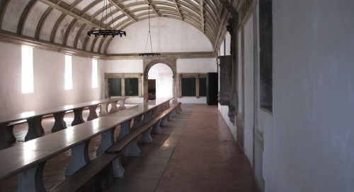 speciesbarocus:Convent of Christ, Tomar: the refectory.Originally a 12th-century Templar stronghold,