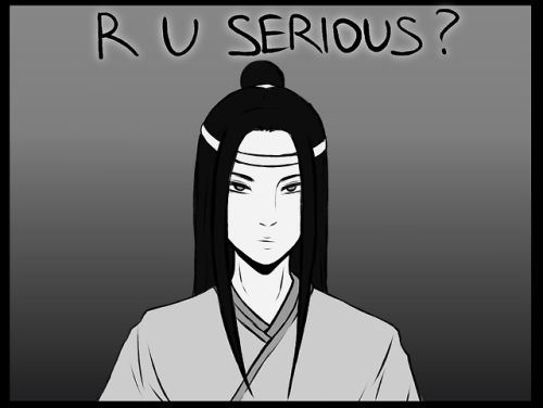 What would happen if WWX took off that ribbon a little bit earlierSorry for censoring but I’m fuckin