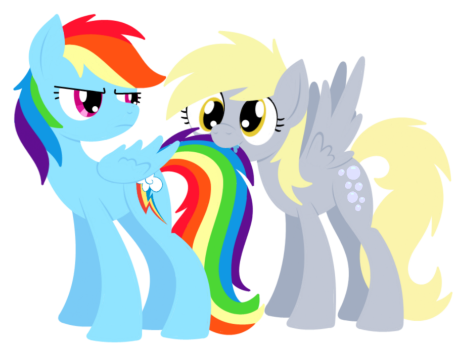 equestrian-pony-blog:  Taste the Rainbow by CuTTyCommando  Oh Derpy~! &lt;3