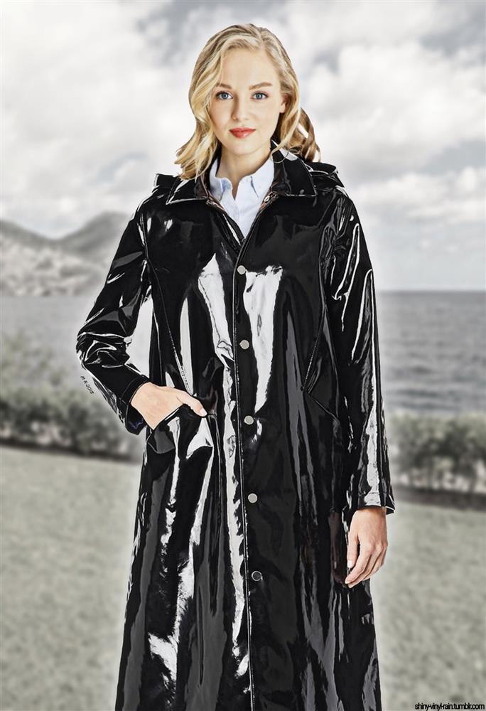 Vinyl Rain — Vinyl Raincoat black