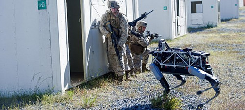 losttechnology - Spot, el perro robot de Google entrenando con...