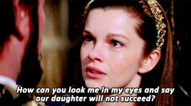 lady-arryn: Elizabeth shall be a greater queen than any king of yours. She shall rule a greater Engl