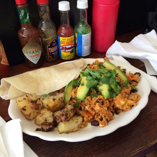 Soyrizo scramble from Lot. 1 in Echo Park. I had been there a lot of times but never actually eaten 