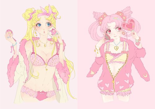 Sailor Moon Lingerie By Soudwrong