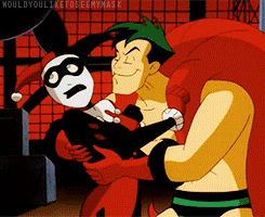 steadfastwisdom:  bermudaxlocket:  steadfastwisdom:  resplend3nt-rap4cious:  …and I am too—on both counts. I am a one-man loon yo ❥    If their relationship wasn’t so emotionally abusive, more on the Joker’s part, this might be romantic.  I