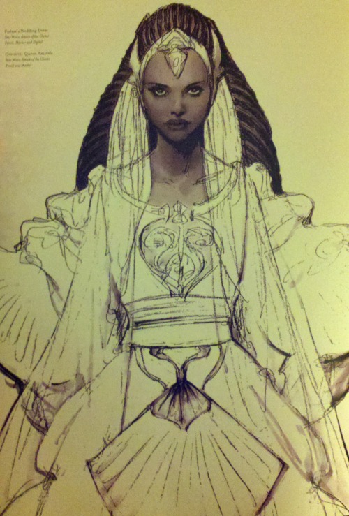 absynthe&ndash;minded:Character designs for Padmé AmidalaIain McCaig