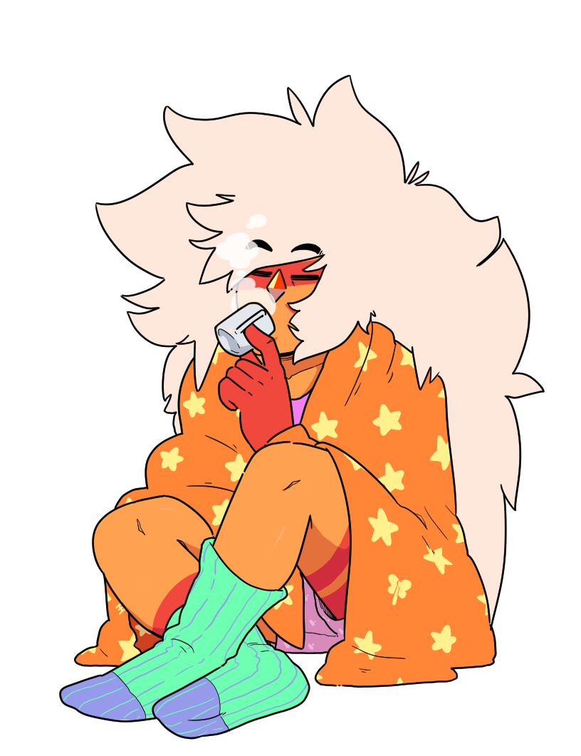 I wonder how she and lapis are doing at the bottom of the sea. I was interred in