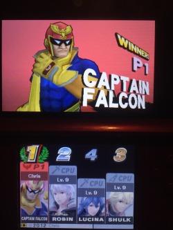the-zimbabwe-yahweh:  ivoryroselockseed:  grindpantera95:  I refuse to lose to anime  But Captain Falcon is the only character among these who’s actually BEEN in an anime.  only a weeb would know that, ivoryroselockseed 