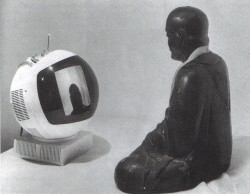 subwaytiles:  Nam June Paik, TV Buddha  