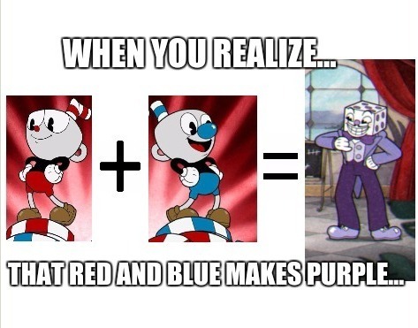 thecringecave:(am i kicked out of the fandom yet?)its confirmed that cuphead and mugman adopted king