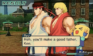 spectrumrays:  Servbots showing how cute they are. And Ryu complimenting Ken.