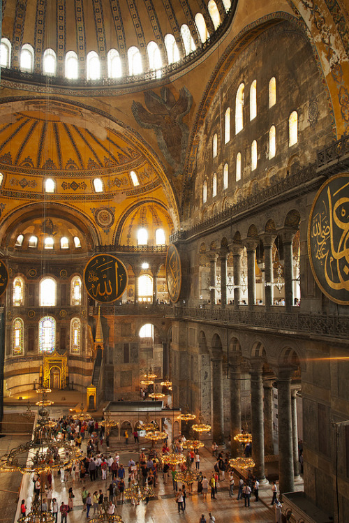 travelthisworld:Hagia Sophia Istanbul, Turkey | by Kaptah 