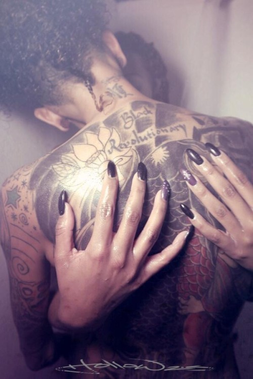 blackgirlsinked:  BGI PRESENTS: Holliwood Spivey: InkLover: Photo Of The Day!! 😍