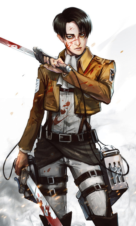 watermelonwings:help I’ve fallen into the SNK((rivaille)) pit and can’t get out