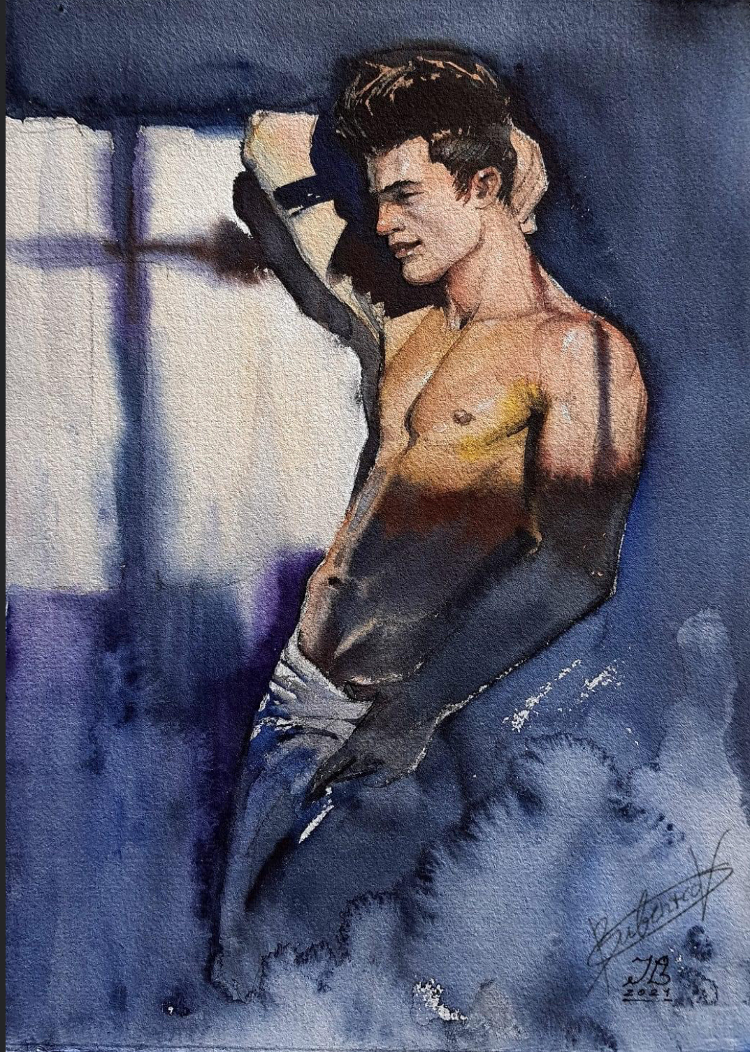 alanspazzaliartist-deactivated2:Ivan Bubenkov Russian queer illustrator