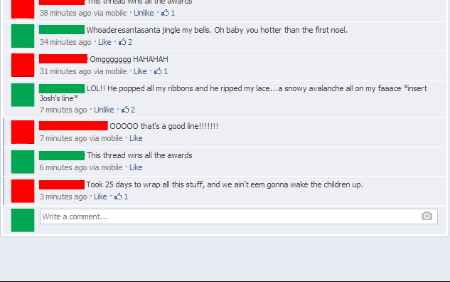 tyrelloakley:  THIS IS HAPPENING ON MY FB DASH RIGHT NOW! HOLIDAY RENDITION OF “PARTITION”