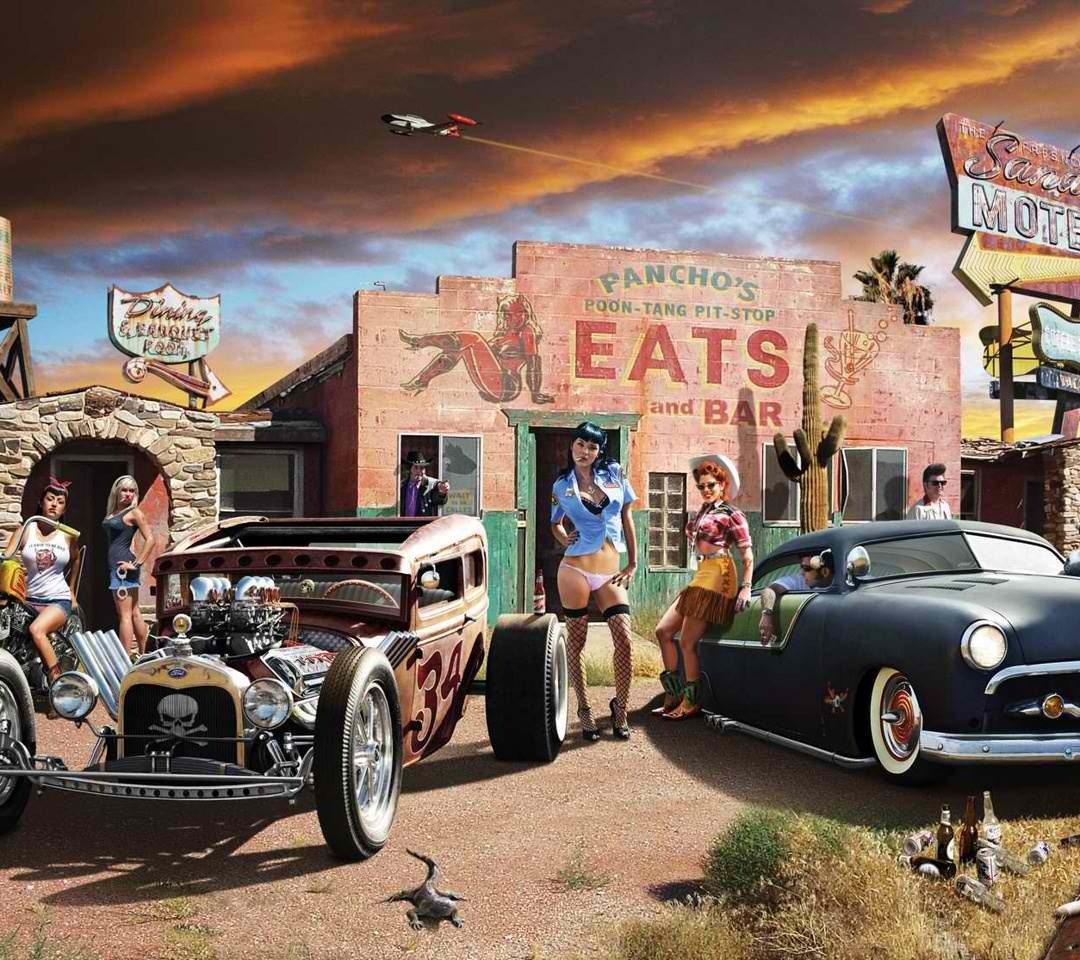 Rat rod magazine girls