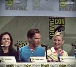 mollydobby:  Charmingly Gallant ~ Benedict Cumberbatch (SDCC 2014, WB panel - The