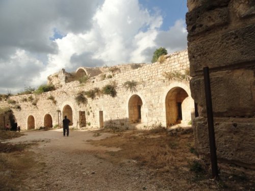 The Castle of Salah Ed-Din (Qal’at Salah Ed-Din), Al-Haffeh, Latakia, Syria (2010)قلعة صلاح الدين، ا